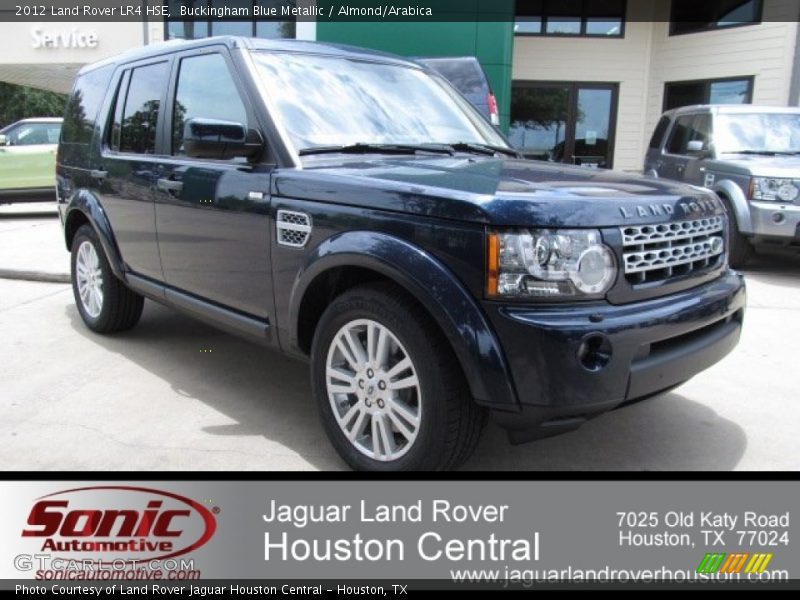 Buckingham Blue Metallic / Almond/Arabica 2012 Land Rover LR4 HSE