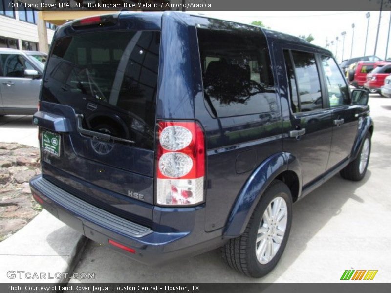 Buckingham Blue Metallic / Almond/Arabica 2012 Land Rover LR4 HSE
