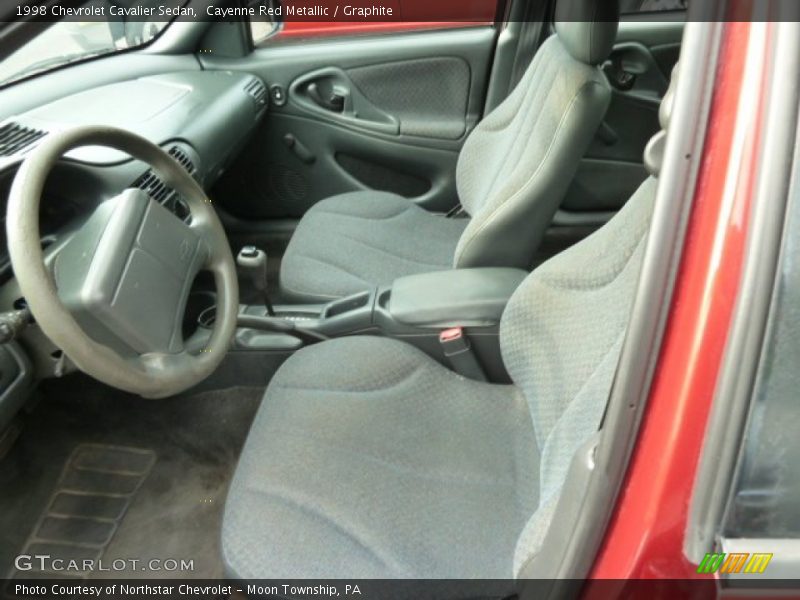  1998 Cavalier Sedan Graphite Interior