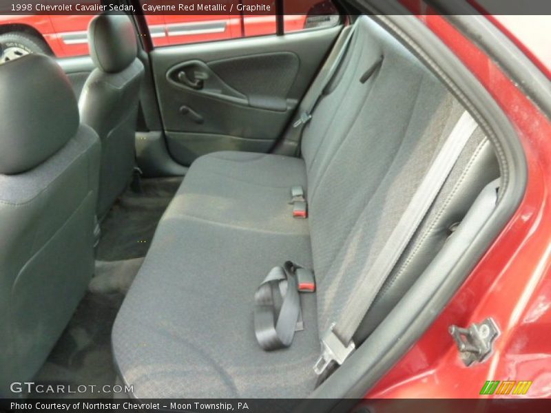 Rear Seat of 1998 Cavalier Sedan