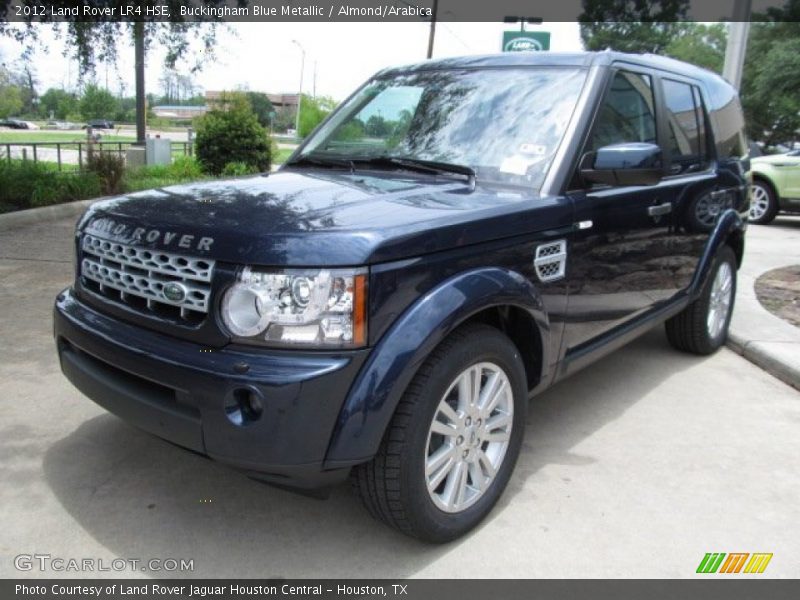 Buckingham Blue Metallic / Almond/Arabica 2012 Land Rover LR4 HSE