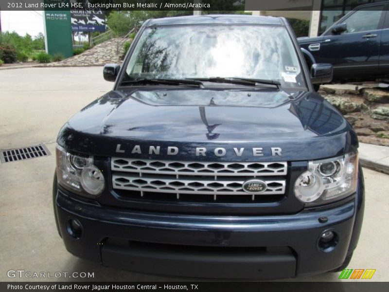 Buckingham Blue Metallic / Almond/Arabica 2012 Land Rover LR4 HSE