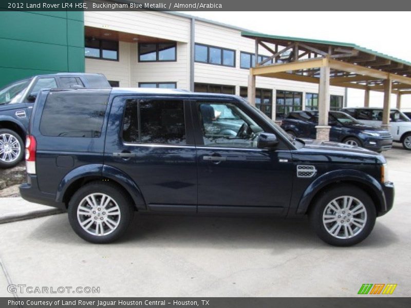 Buckingham Blue Metallic / Almond/Arabica 2012 Land Rover LR4 HSE