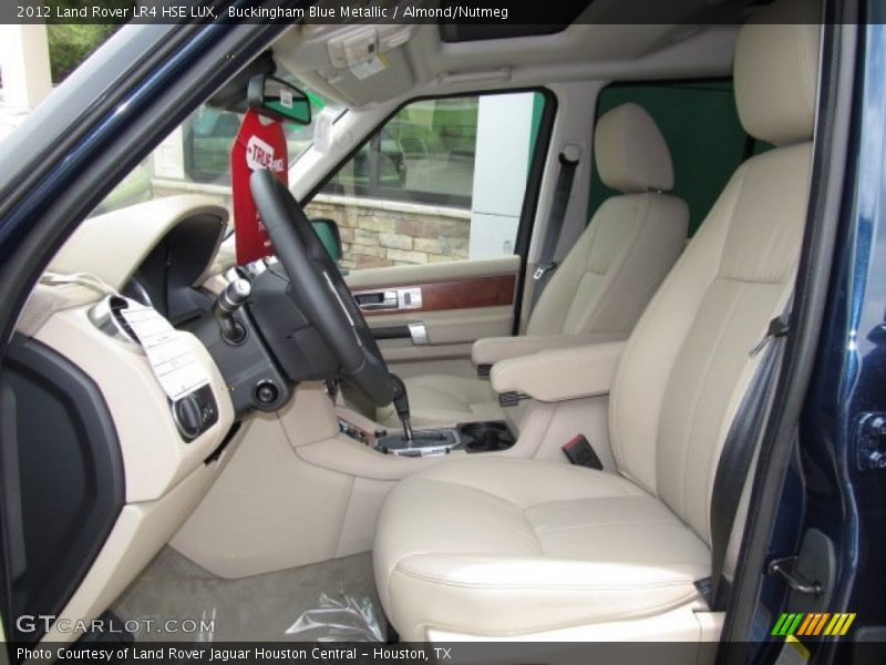 Buckingham Blue Metallic / Almond/Nutmeg 2012 Land Rover LR4 HSE LUX