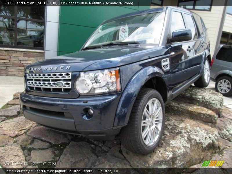 Buckingham Blue Metallic / Almond/Nutmeg 2012 Land Rover LR4 HSE LUX