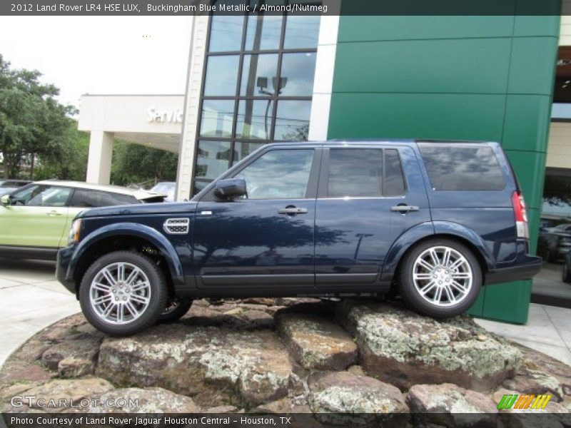 Buckingham Blue Metallic / Almond/Nutmeg 2012 Land Rover LR4 HSE LUX