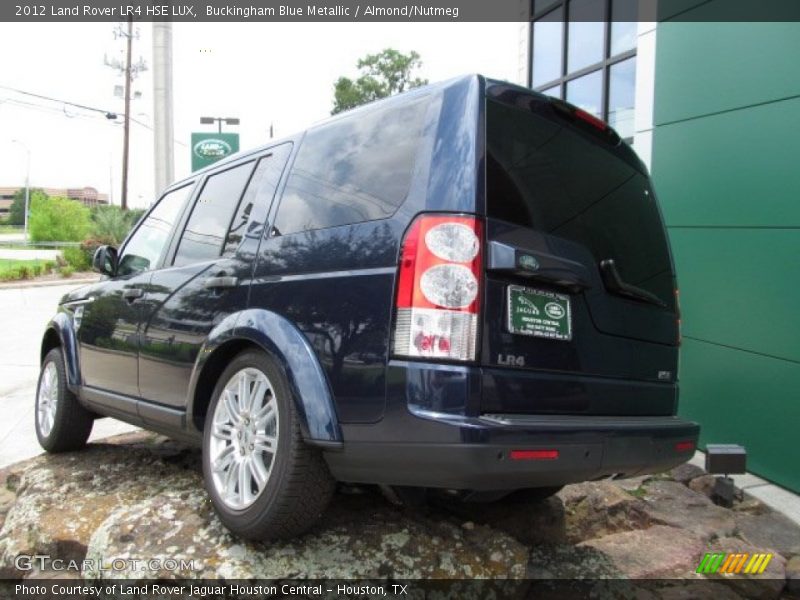 Buckingham Blue Metallic / Almond/Nutmeg 2012 Land Rover LR4 HSE LUX