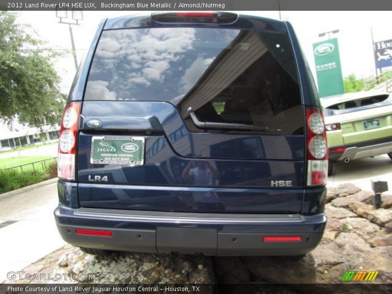 Buckingham Blue Metallic / Almond/Nutmeg 2012 Land Rover LR4 HSE LUX