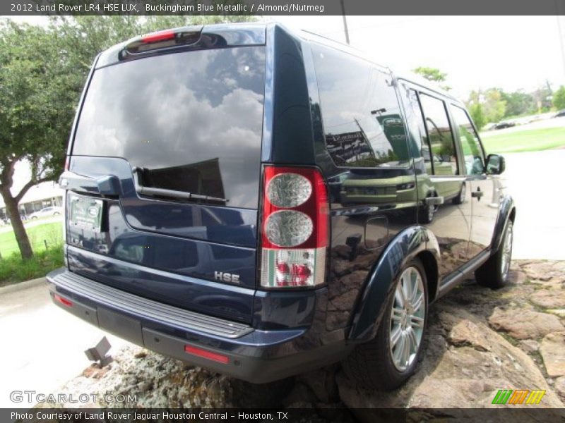 Buckingham Blue Metallic / Almond/Nutmeg 2012 Land Rover LR4 HSE LUX