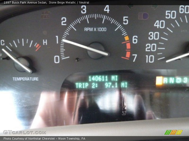 Stone Beige Metallic / Neutral 1997 Buick Park Avenue Sedan