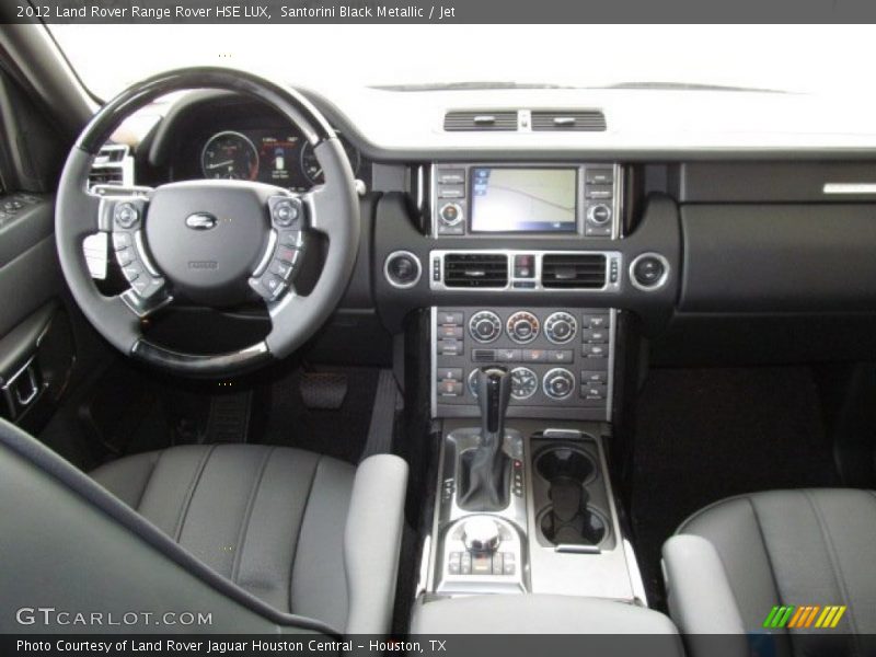 Santorini Black Metallic / Jet 2012 Land Rover Range Rover HSE LUX