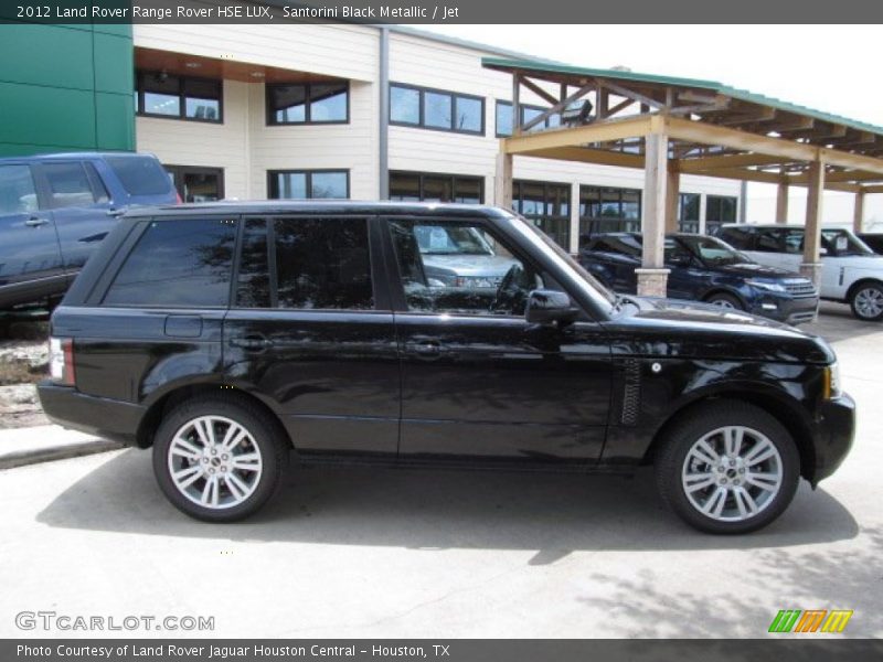 Santorini Black Metallic / Jet 2012 Land Rover Range Rover HSE LUX