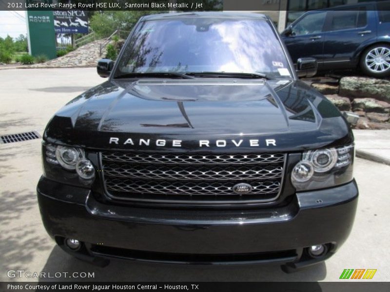 Santorini Black Metallic / Jet 2012 Land Rover Range Rover HSE LUX