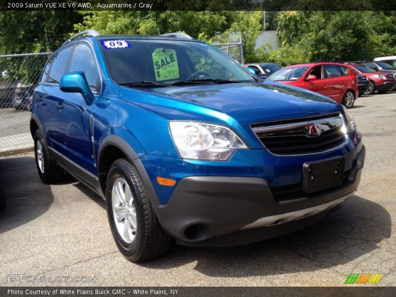 Aquamarine / Gray 2009 Saturn VUE XE V6 AWD