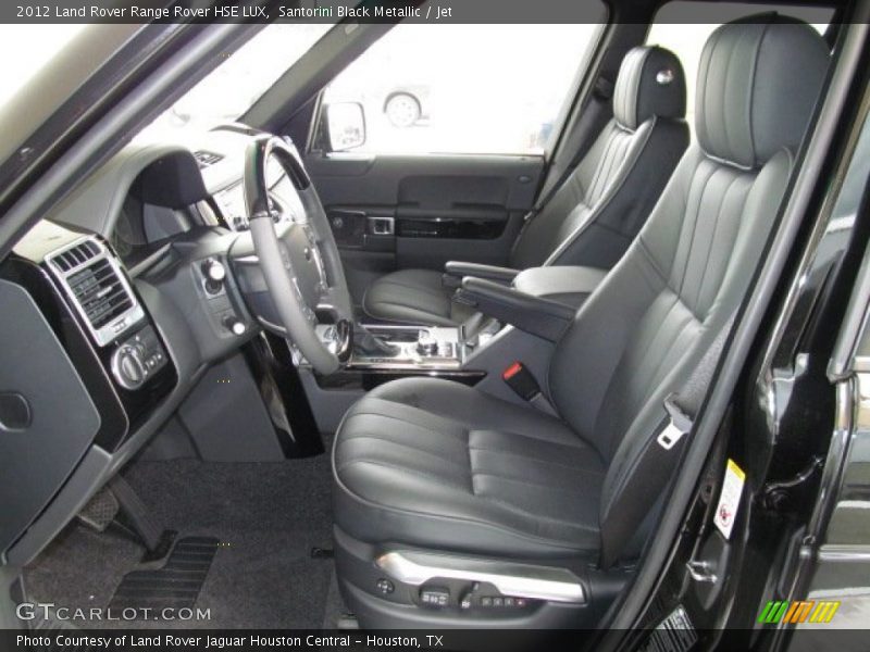 Santorini Black Metallic / Jet 2012 Land Rover Range Rover HSE LUX