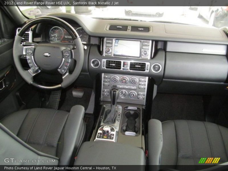 Santorini Black Metallic / Jet 2012 Land Rover Range Rover HSE LUX