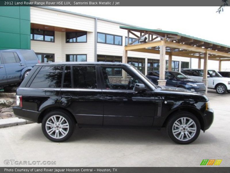 Santorini Black Metallic / Jet 2012 Land Rover Range Rover HSE LUX