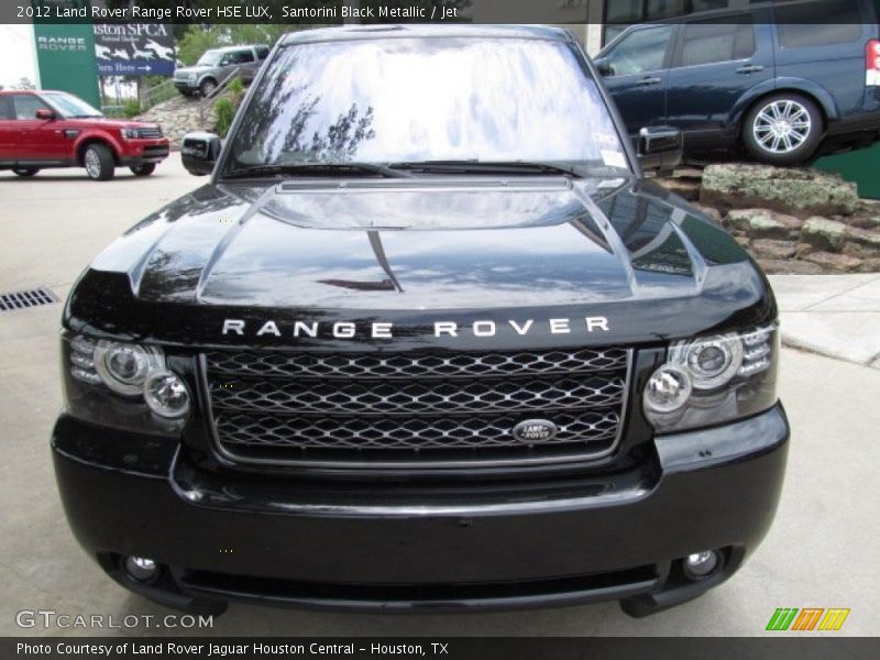 Santorini Black Metallic / Jet 2012 Land Rover Range Rover HSE LUX