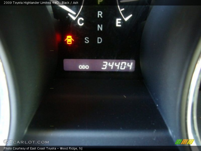 Black / Ash 2009 Toyota Highlander Limited 4WD