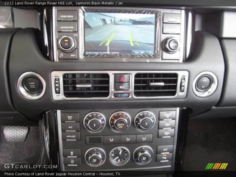 Santorini Black Metallic / Jet 2012 Land Rover Range Rover HSE LUX