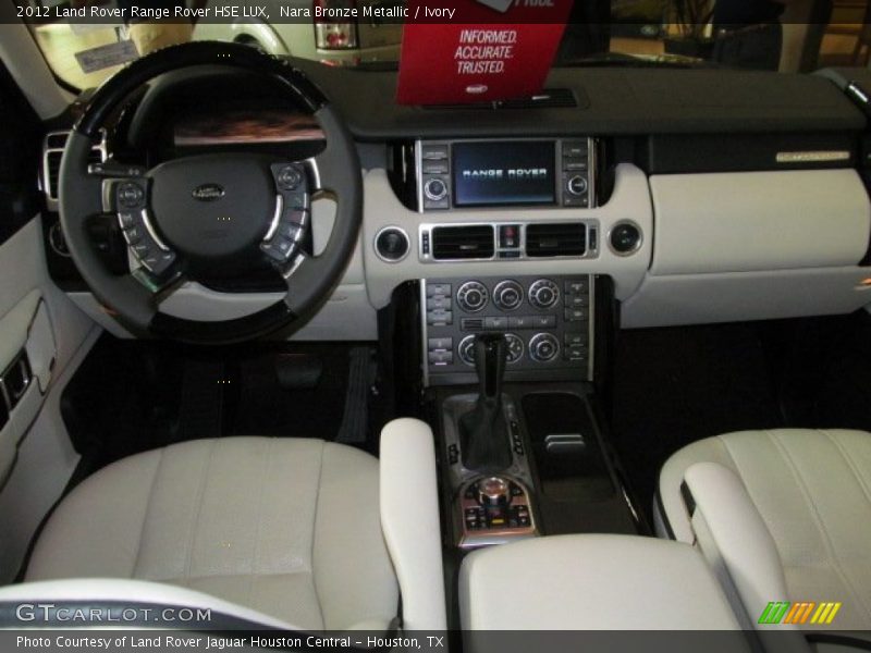 Nara Bronze Metallic / Ivory 2012 Land Rover Range Rover HSE LUX