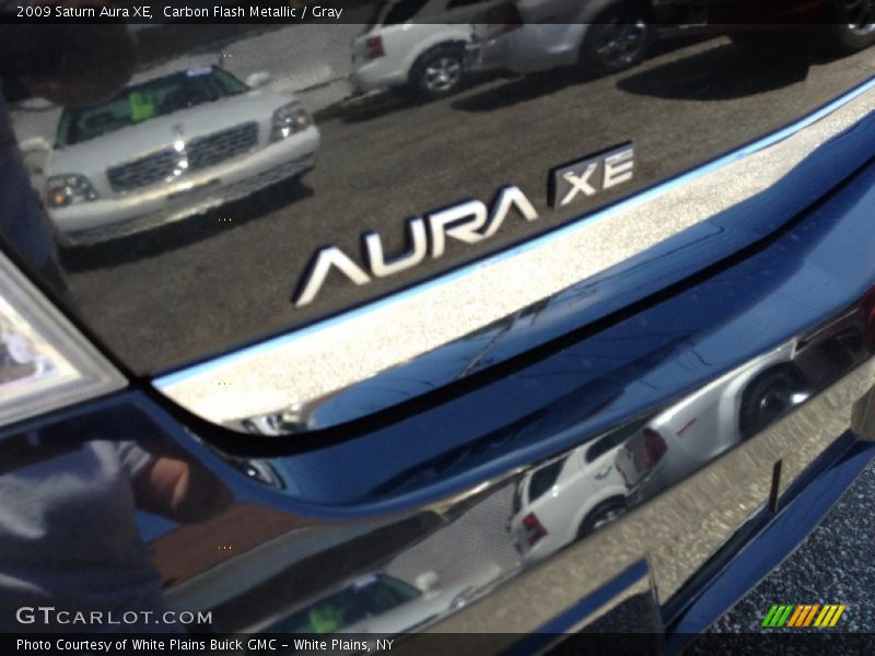 Carbon Flash Metallic / Gray 2009 Saturn Aura XE