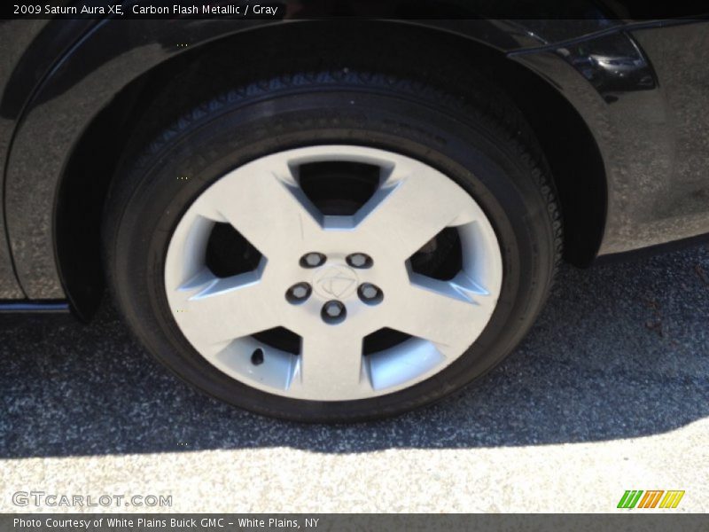 Carbon Flash Metallic / Gray 2009 Saturn Aura XE