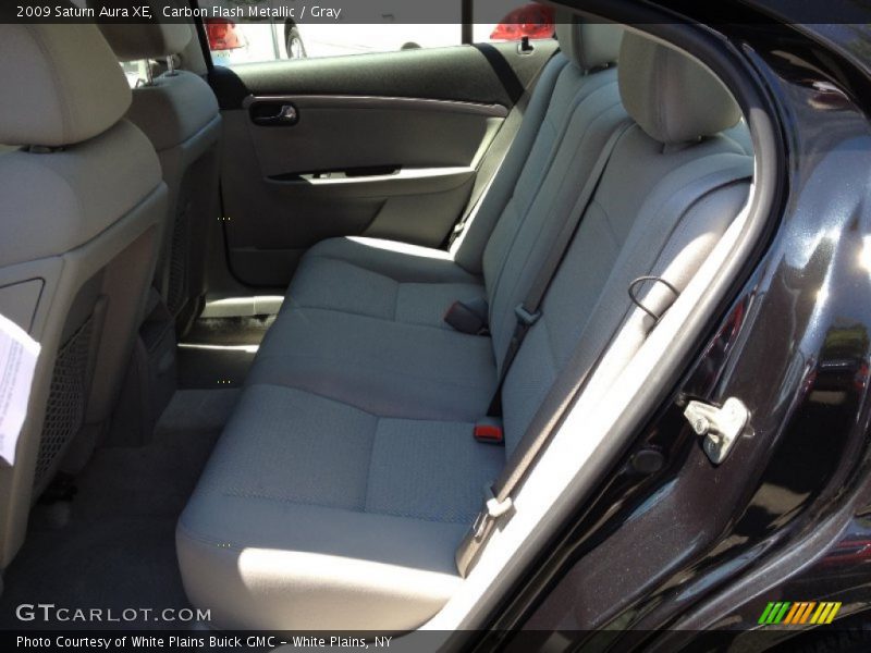 Carbon Flash Metallic / Gray 2009 Saturn Aura XE