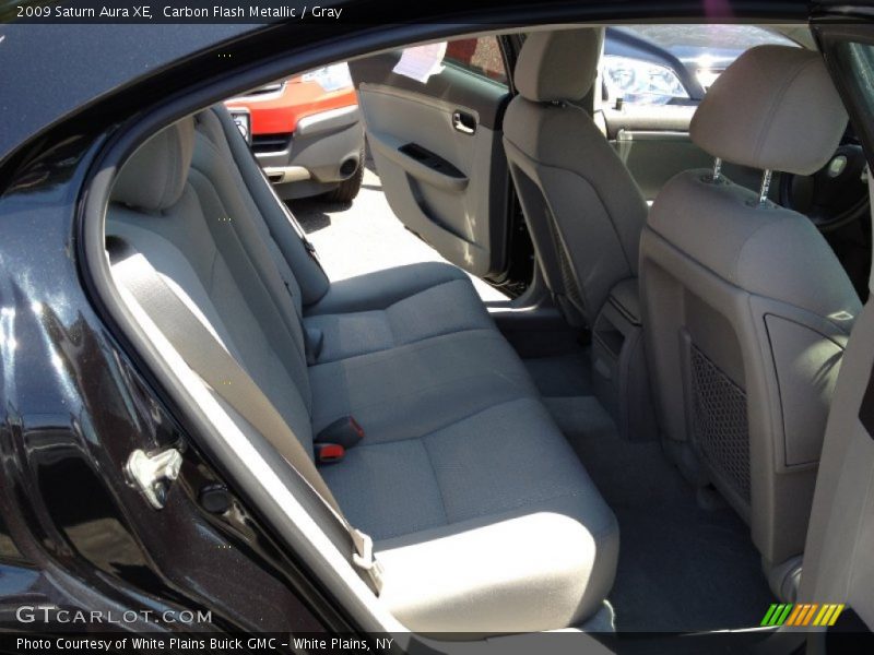 Carbon Flash Metallic / Gray 2009 Saturn Aura XE