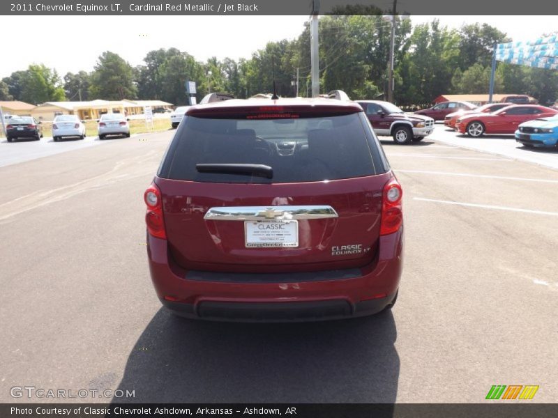 Cardinal Red Metallic / Jet Black 2011 Chevrolet Equinox LT
