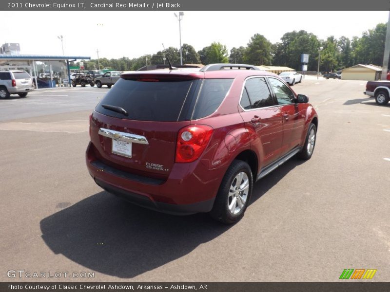 Cardinal Red Metallic / Jet Black 2011 Chevrolet Equinox LT