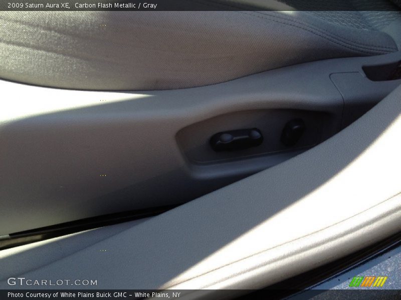 Carbon Flash Metallic / Gray 2009 Saturn Aura XE