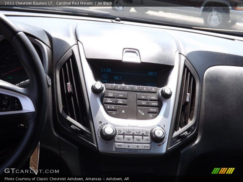 Cardinal Red Metallic / Jet Black 2011 Chevrolet Equinox LT