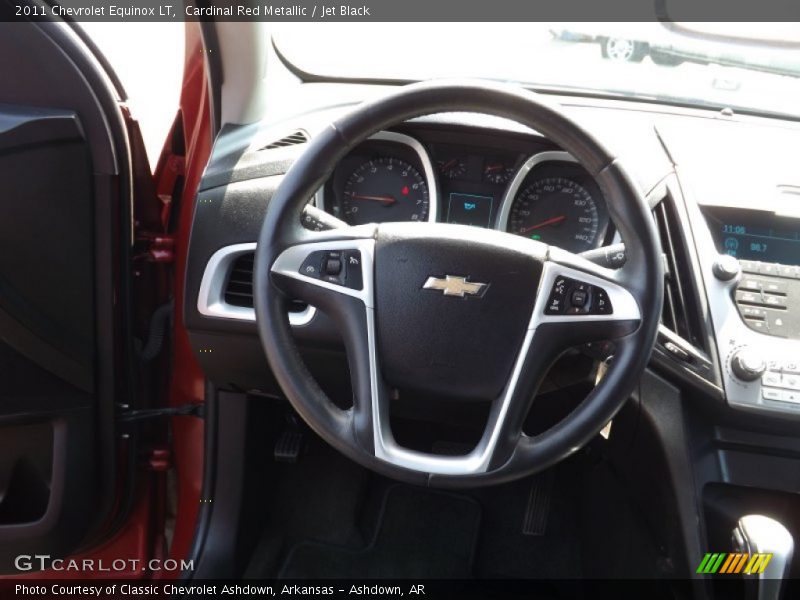 Cardinal Red Metallic / Jet Black 2011 Chevrolet Equinox LT
