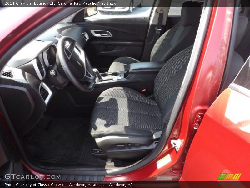Cardinal Red Metallic / Jet Black 2011 Chevrolet Equinox LT