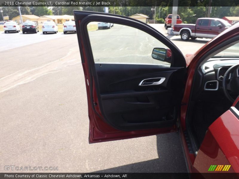 Cardinal Red Metallic / Jet Black 2011 Chevrolet Equinox LT