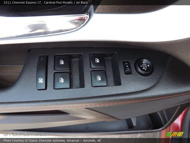Cardinal Red Metallic / Jet Black 2011 Chevrolet Equinox LT