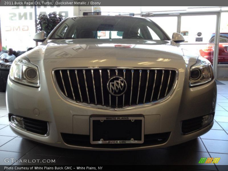 Quicksilver Metallic / Ebony 2011 Buick Regal CXL Turbo