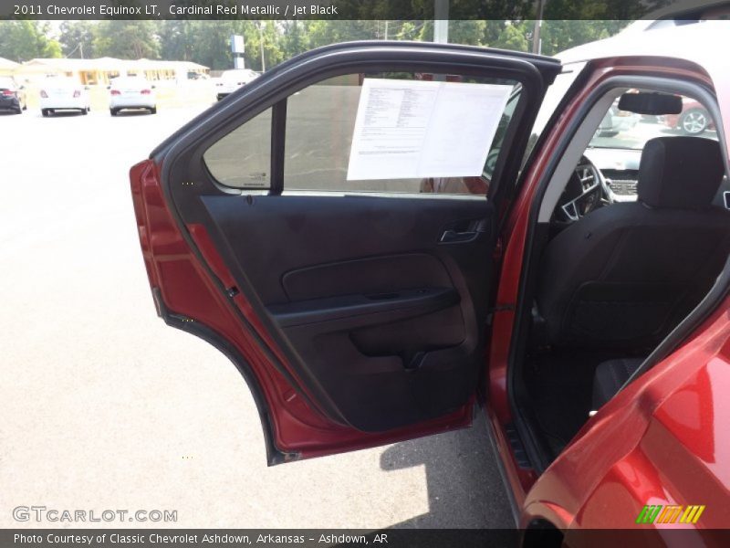 Cardinal Red Metallic / Jet Black 2011 Chevrolet Equinox LT