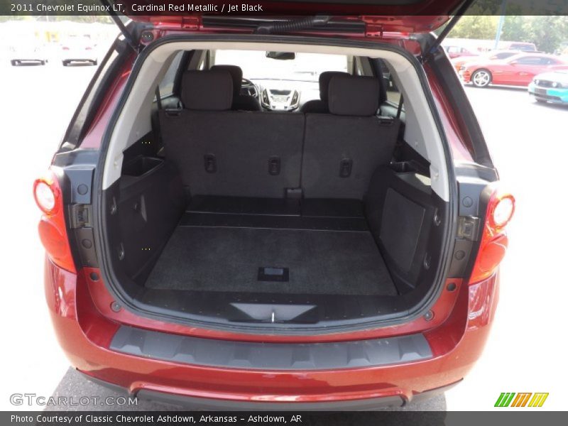 Cardinal Red Metallic / Jet Black 2011 Chevrolet Equinox LT