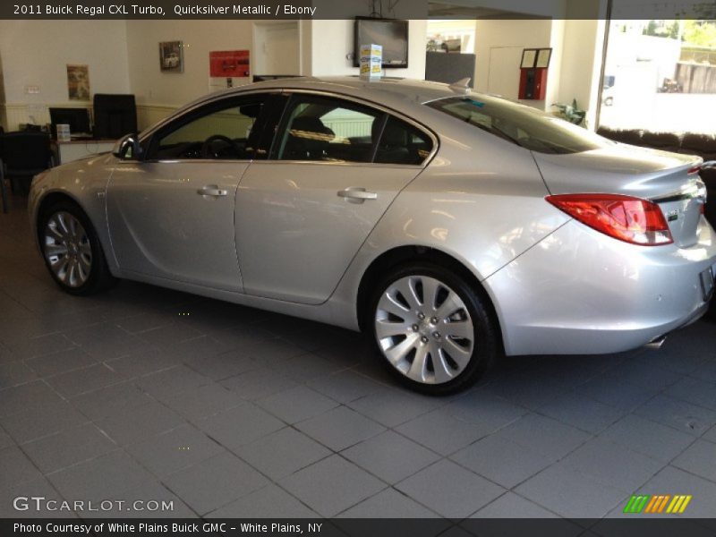 Quicksilver Metallic / Ebony 2011 Buick Regal CXL Turbo