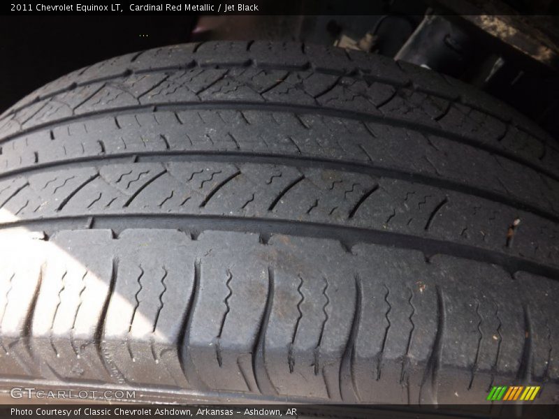 Cardinal Red Metallic / Jet Black 2011 Chevrolet Equinox LT