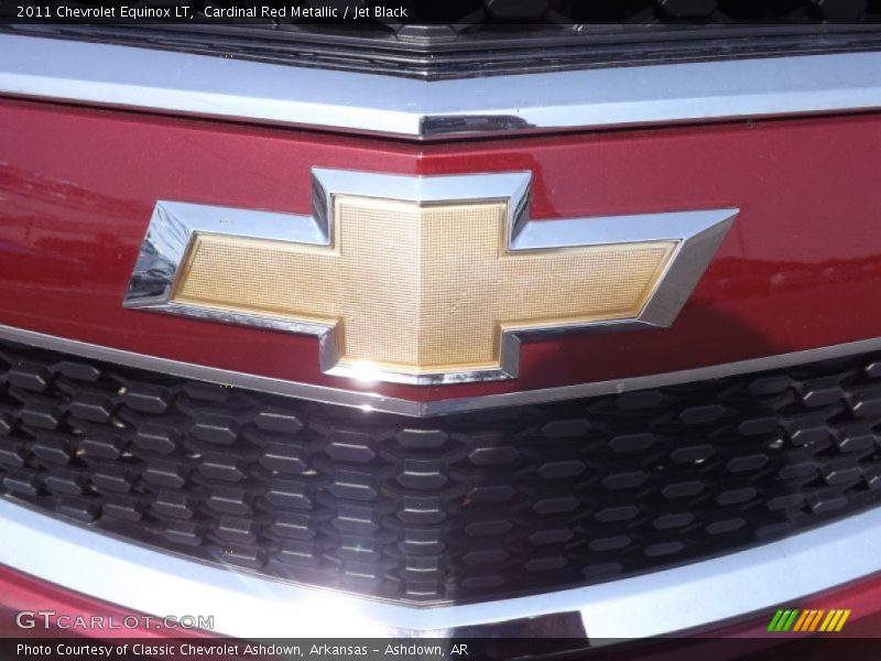 Cardinal Red Metallic / Jet Black 2011 Chevrolet Equinox LT