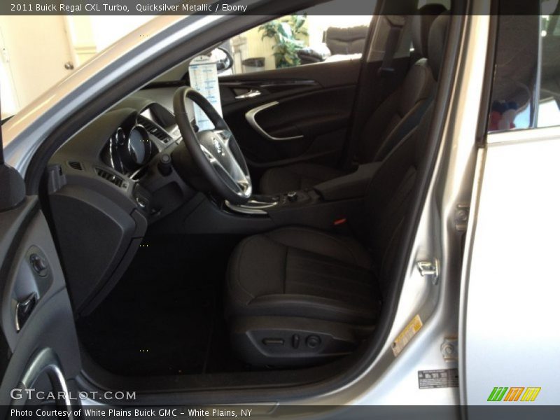 Quicksilver Metallic / Ebony 2011 Buick Regal CXL Turbo