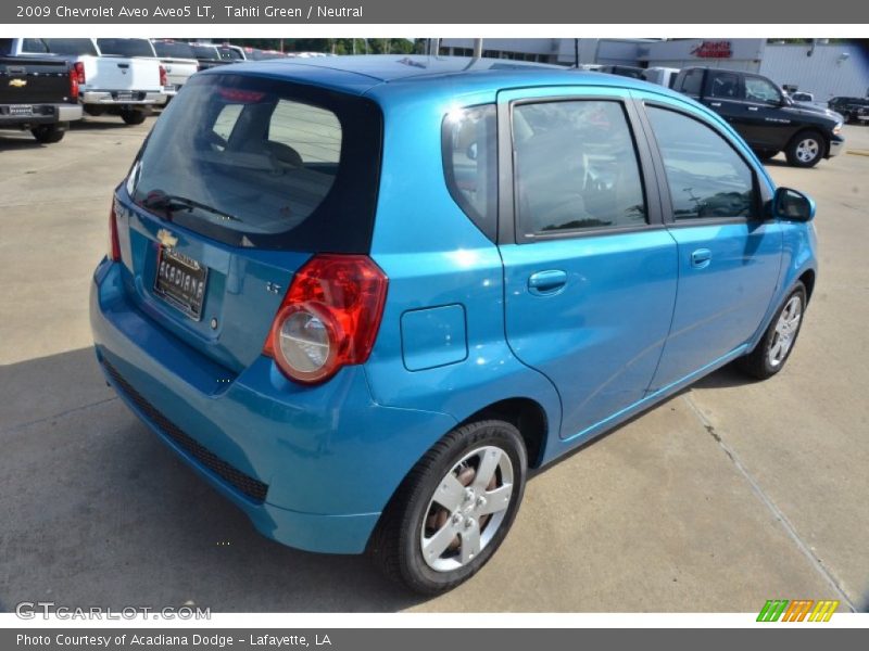 Tahiti Green / Neutral 2009 Chevrolet Aveo Aveo5 LT