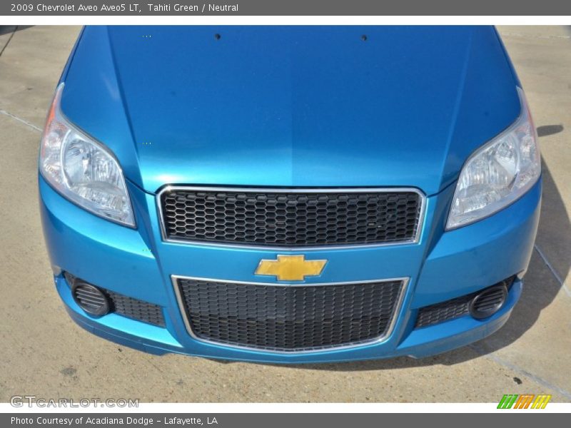 Tahiti Green / Neutral 2009 Chevrolet Aveo Aveo5 LT