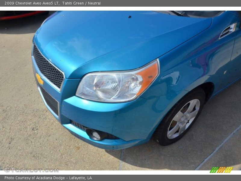 Tahiti Green / Neutral 2009 Chevrolet Aveo Aveo5 LT
