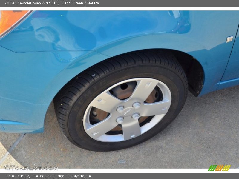 Tahiti Green / Neutral 2009 Chevrolet Aveo Aveo5 LT