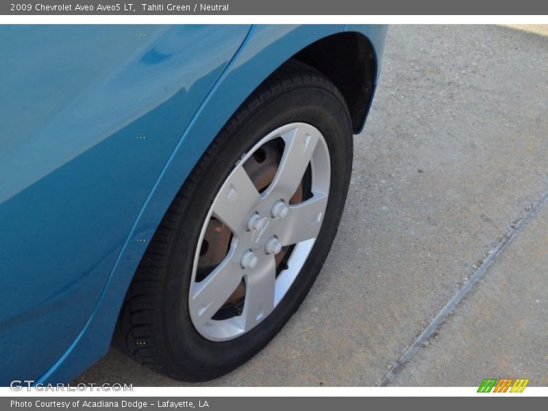 Tahiti Green / Neutral 2009 Chevrolet Aveo Aveo5 LT