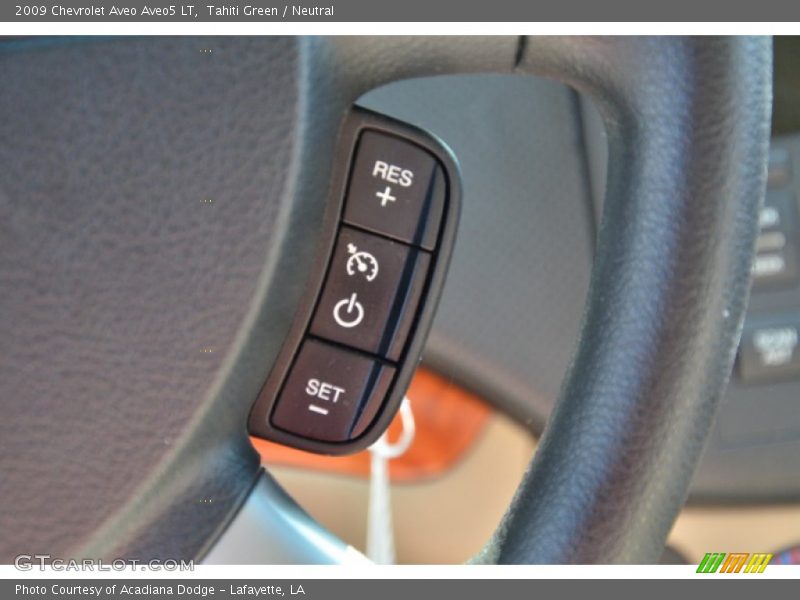 Tahiti Green / Neutral 2009 Chevrolet Aveo Aveo5 LT